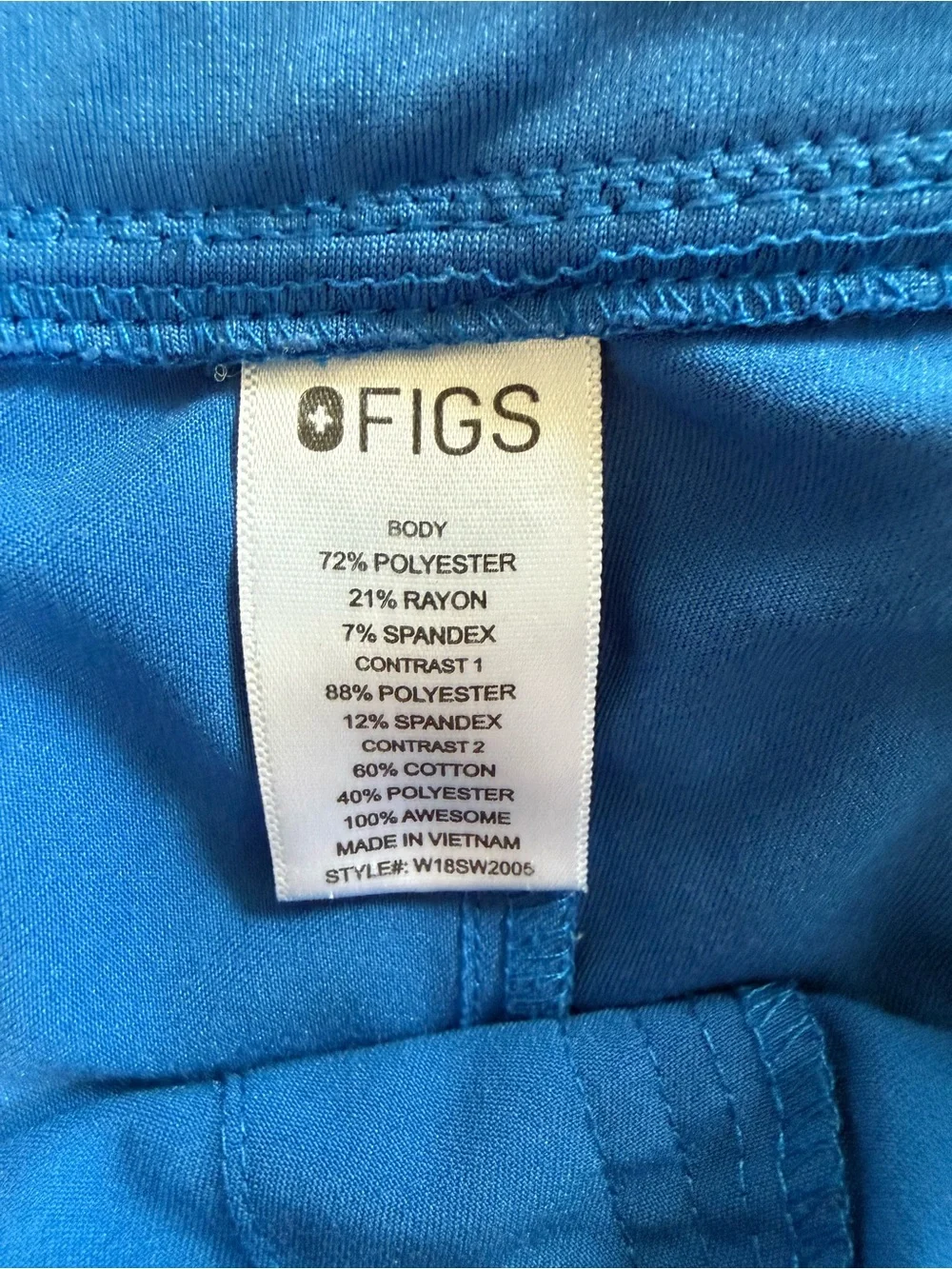 Figs women’s blue